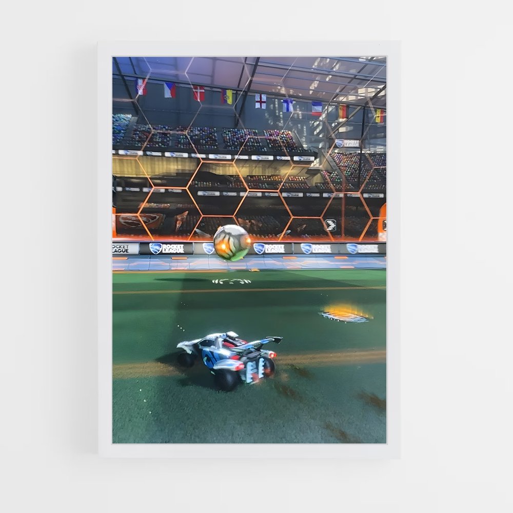 Poster Rocket Racing Showdown – affiche Rocket League (vue 3)
